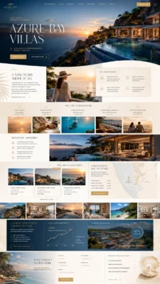 Mẫu giao diện website BĐS-08