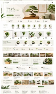 Mẫu giao diện website Bán Hàng-01