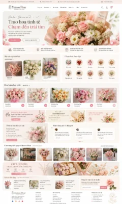 Mẫu giao diện website Bán Hàng-02