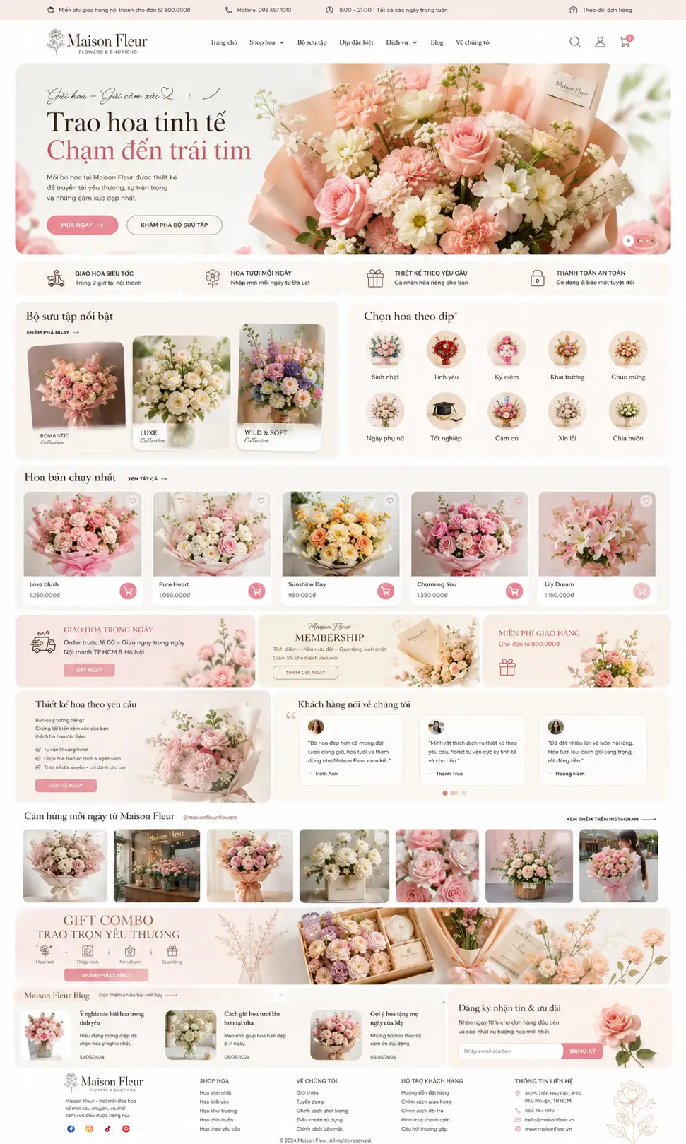 Mẫu giao diện website Bán Hàng-02
