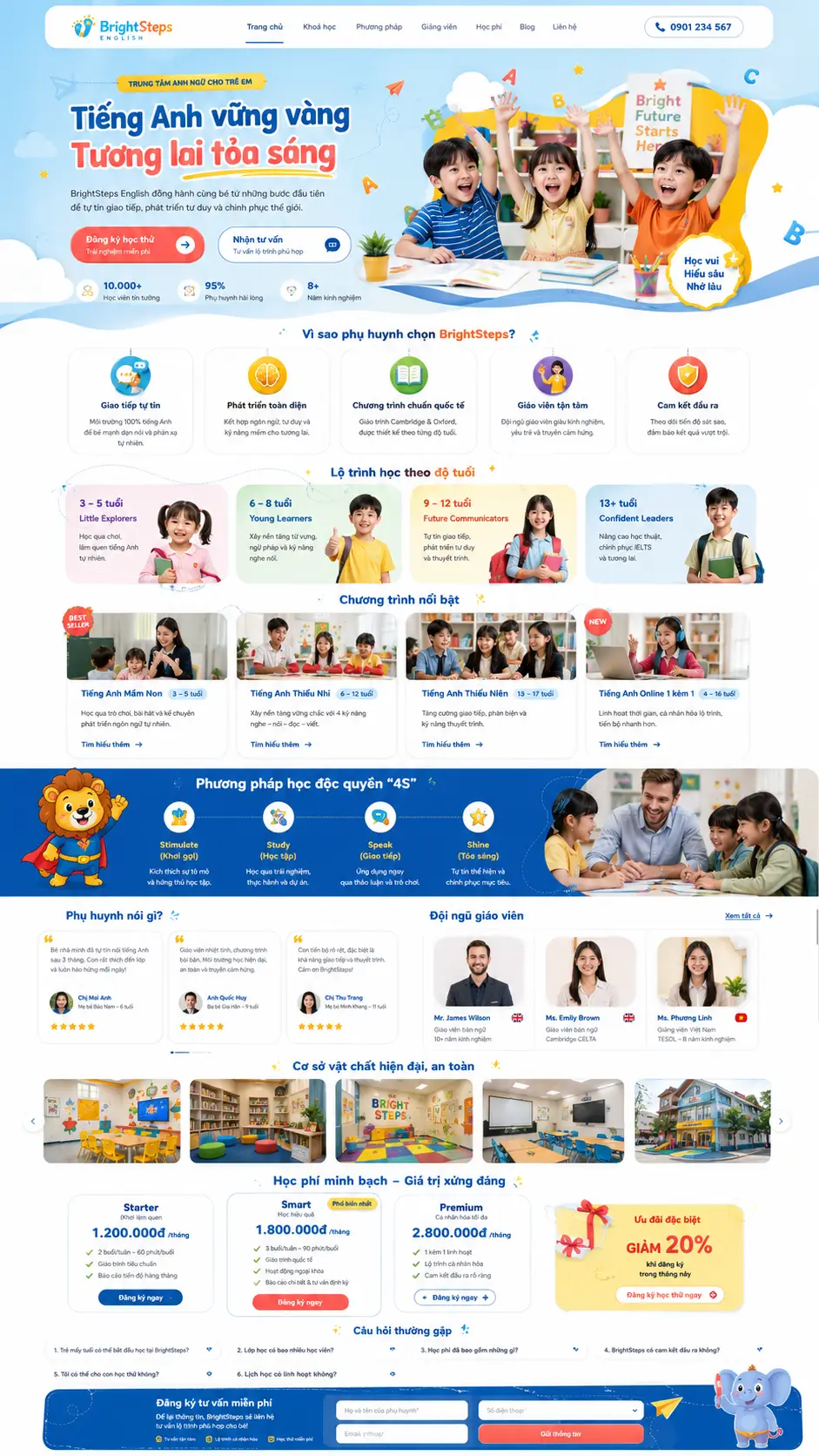Mẫu giao diện website Giáo Dục-03