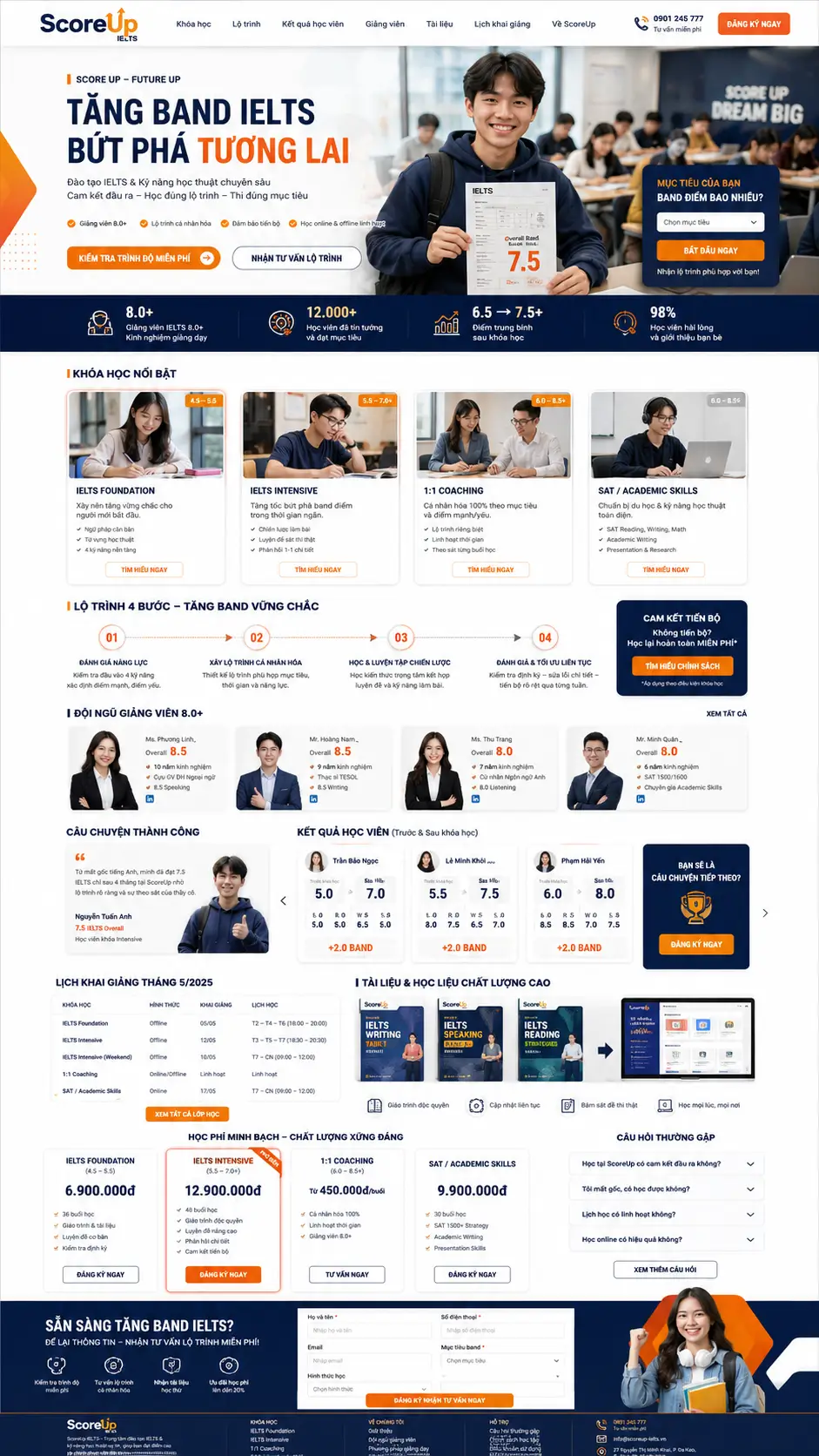 Mẫu giao diện website Giáo Dục-05