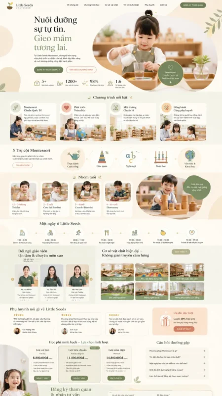 Mẫu giao diện website Giáo Dục-06