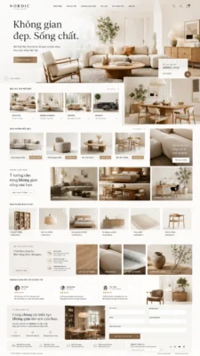 Mẫu giao diện website Nội Thất-03
