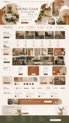 Mẫu giao diện website Nội Thất-04