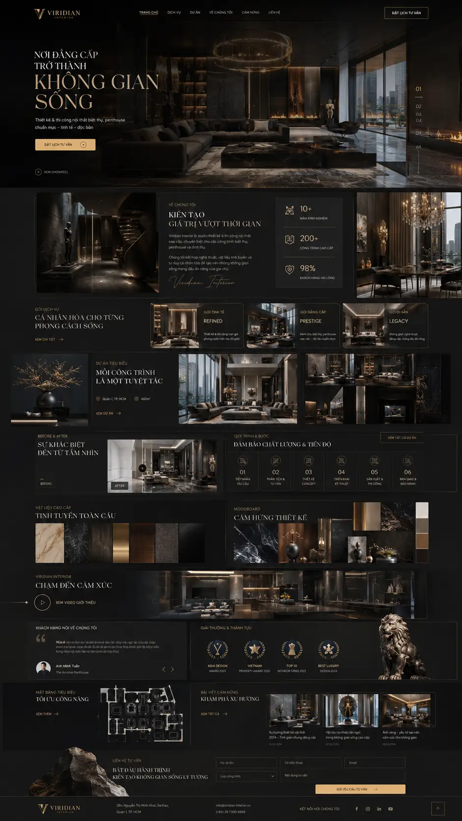 Mẫu giao diện website Nội Thất-05
