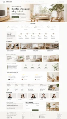 Mẫu giao diện website Nội Thất-06